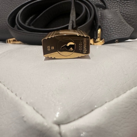 Hermes Kelly 25 Etain - like new condition! Rare - Picture 3 of 16